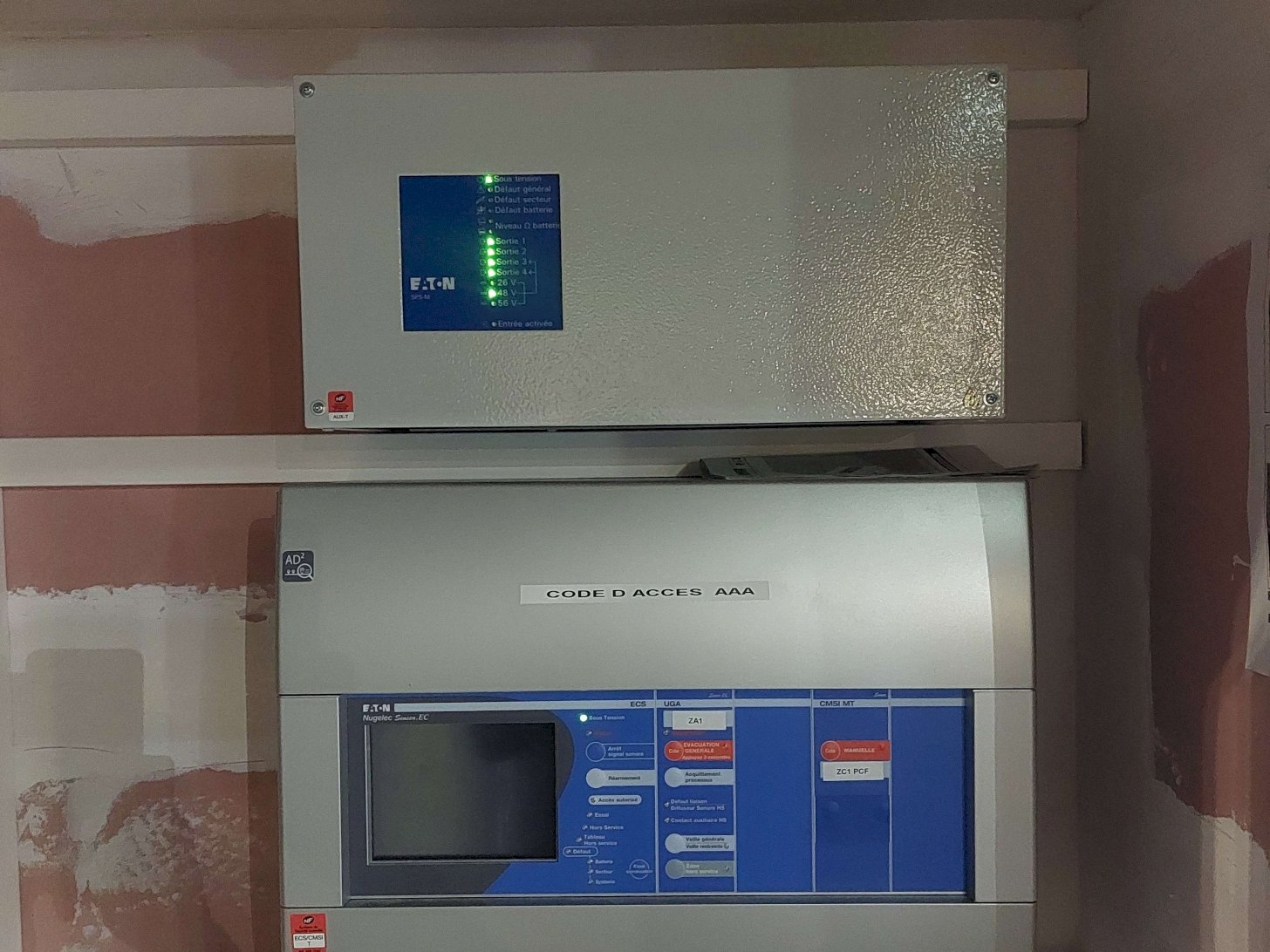 Remplacement SSI hotel 